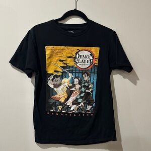 Demon Slayer Black Graphic Tee